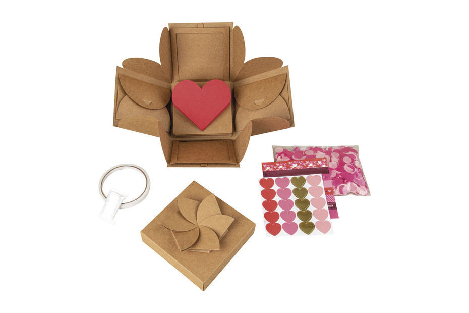Rayher DIY-Explosionsbox | 12 × 12 × 12 cm kaufen bei JUMBO