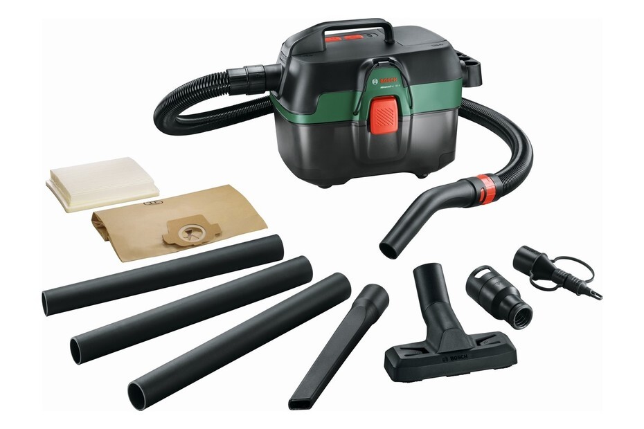 Bosch Aspirateur Eau et Poussière AdvancedVac 18 | 8 l - Solo