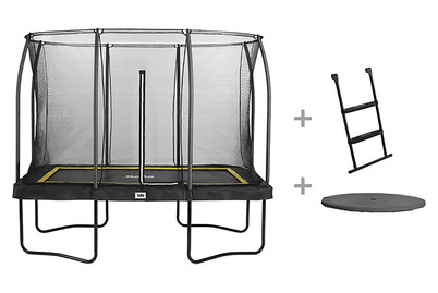 Salta Trampolin Comfort Superset mit Leiter und Wetterschutz | 2.1 × 3 m