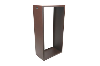 Image of Nouvel Kaminholzregal Nova 120 Stahl Rostlook | 120 × 72 × 35 cm