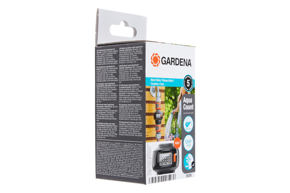 Gardena Compteur De Quantité D'Eau - Mesure Précise Pour Arrosage