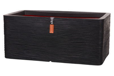 Image of Capi Blumentopf RIB Quadro Schwarz | 32 × 39 × 73 | 77 l