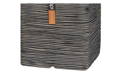 Image of Capi Blumentopf RIB Quadro Anthrazit | 40 × 40 × 40 cm | 52 l
