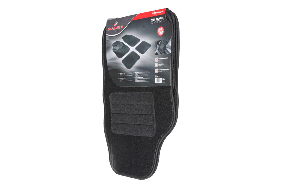 Walser Set Universale di tappetini in Gomma per Auto Spartakus 4 Pezzi Walser Set Universale di tappetini in Gomma per Auto Spartakus 4 Pezzi