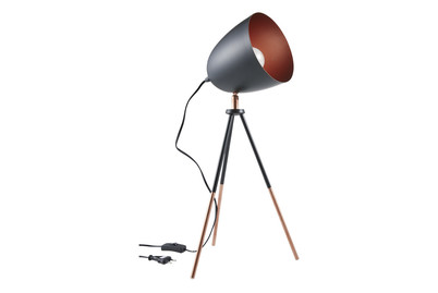 Eglo Tischlampe Chester Schwarz-Kupfer | 60 W Eglo Tischlampe Chester Schwarz-Kupfer | 60 W