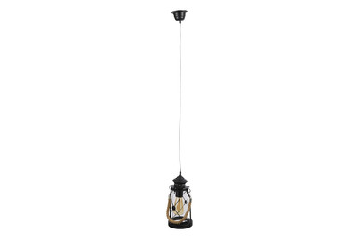 Eglo Vintage Pendellampe Bradford Schwarz | ⌀ 14 cm | 60 W Eglo Vintage Pendellampe Bradford Schwarz | ⌀ 14 cm | 60 W