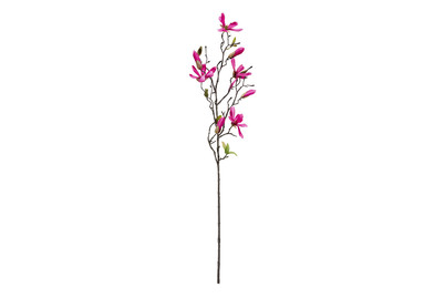 Image of Mica Künstliche Magnolie Dunkelrosa | 75 cm