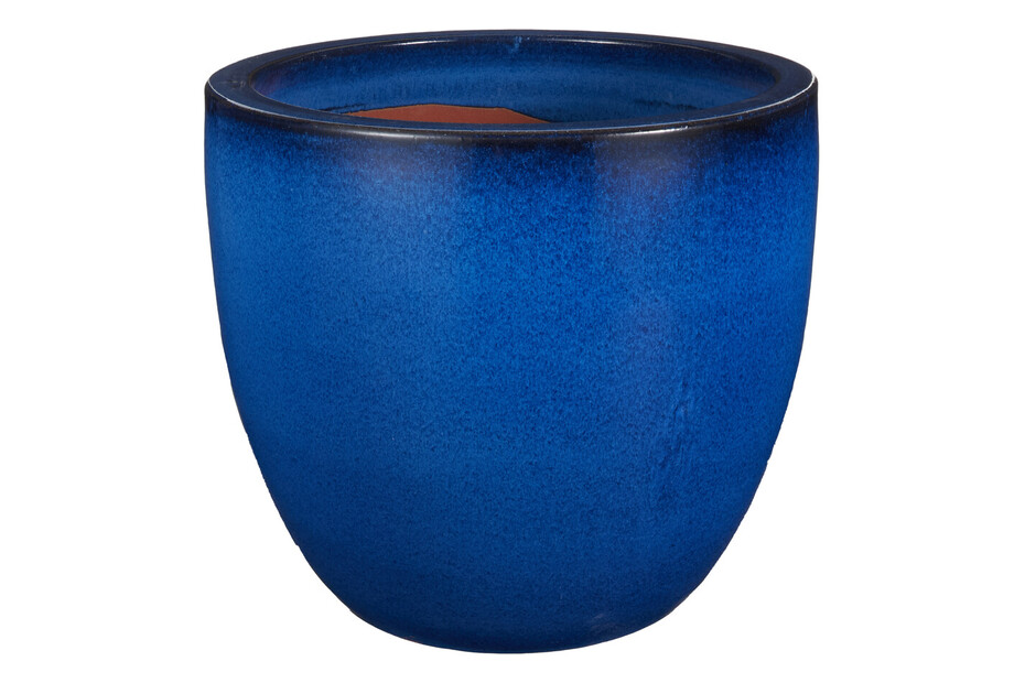 Jardin Royal Blumentopf Zinal Blau | Ø 45 x 38 cm