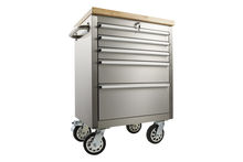 Ayce Werkstattwagen Edelstahl