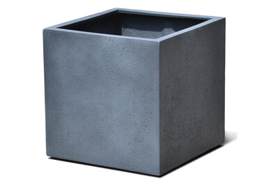 Jardin Royal Pflanzkiste Ibiza | Bleigrau | 45 × 45 × 45 cm | 85 l