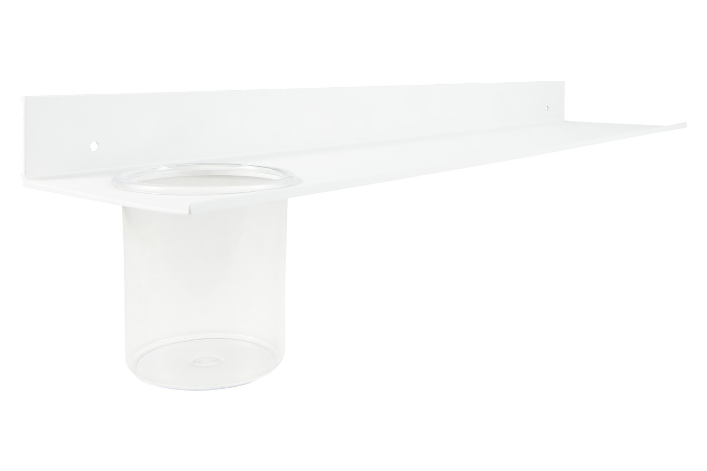 Ripiano per scaffale Alluminia 130 Bianco | 4.5 × 60 × 13 cm | max. 10 kg