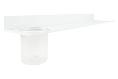 Ripiano per scaffale Alluminia 130 Bianco | 4.5 × 60 × 13 cm | max. 10 kg