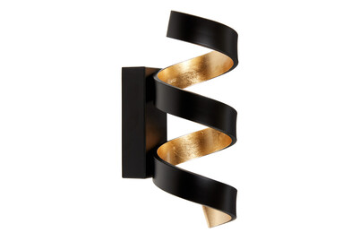 Wandlampe Helix Gold-Schwarz Wandlampe Helix Gold-Schwarz