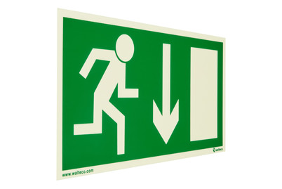 ELED 200102: Luce per via di fuga a LED, luce di emergenza, 4 in 1 da ELED 200102: Luce per via di fuga a LED, luce di emergenza, 4 in 1 da