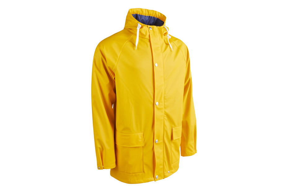 Imperméable robuste avec capuchon jaune xl Imperméable robuste avec capuchon jaune xl