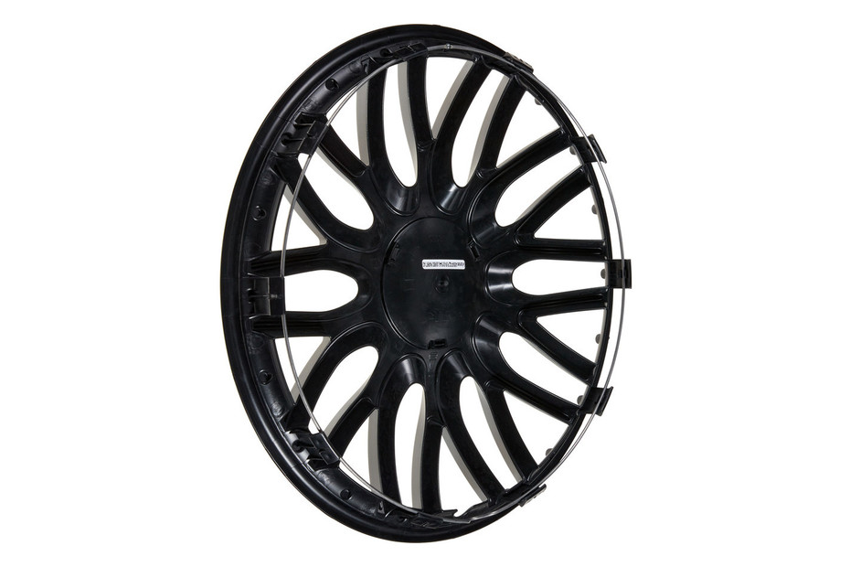 Sparco Radzierblenden Roma 16 Zoll - Grau/Schwarz Satz 4 Stück