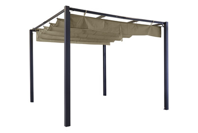 Home and More Pavillon Cosima Beige | 2.9 × 2.9 m
