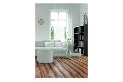 Mood Pavimento vinilico S-Core® Quiet Walnut Château | 5 mm | 1220 x 225 mm
