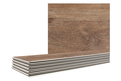 Mood Vinylboden L-Core® Quiet Eiche Malbec | 5,5 + 1 mm | 1220 x 225 mm