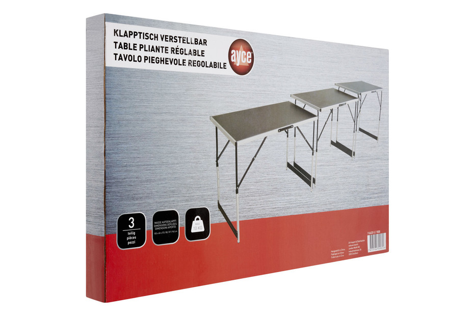 Ayce Tapeziertisch-Set | 60 × 100 cm