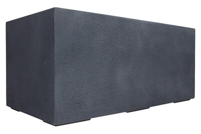 Jardin Royal Pflanzkasten Ibiza | Bleigrau | 85 × 35 × 35 cm | 100 l