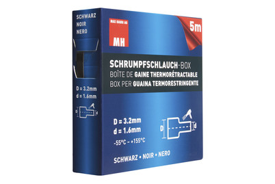 Image of Max Hauri AG Schrumpfschlauch Schwarz