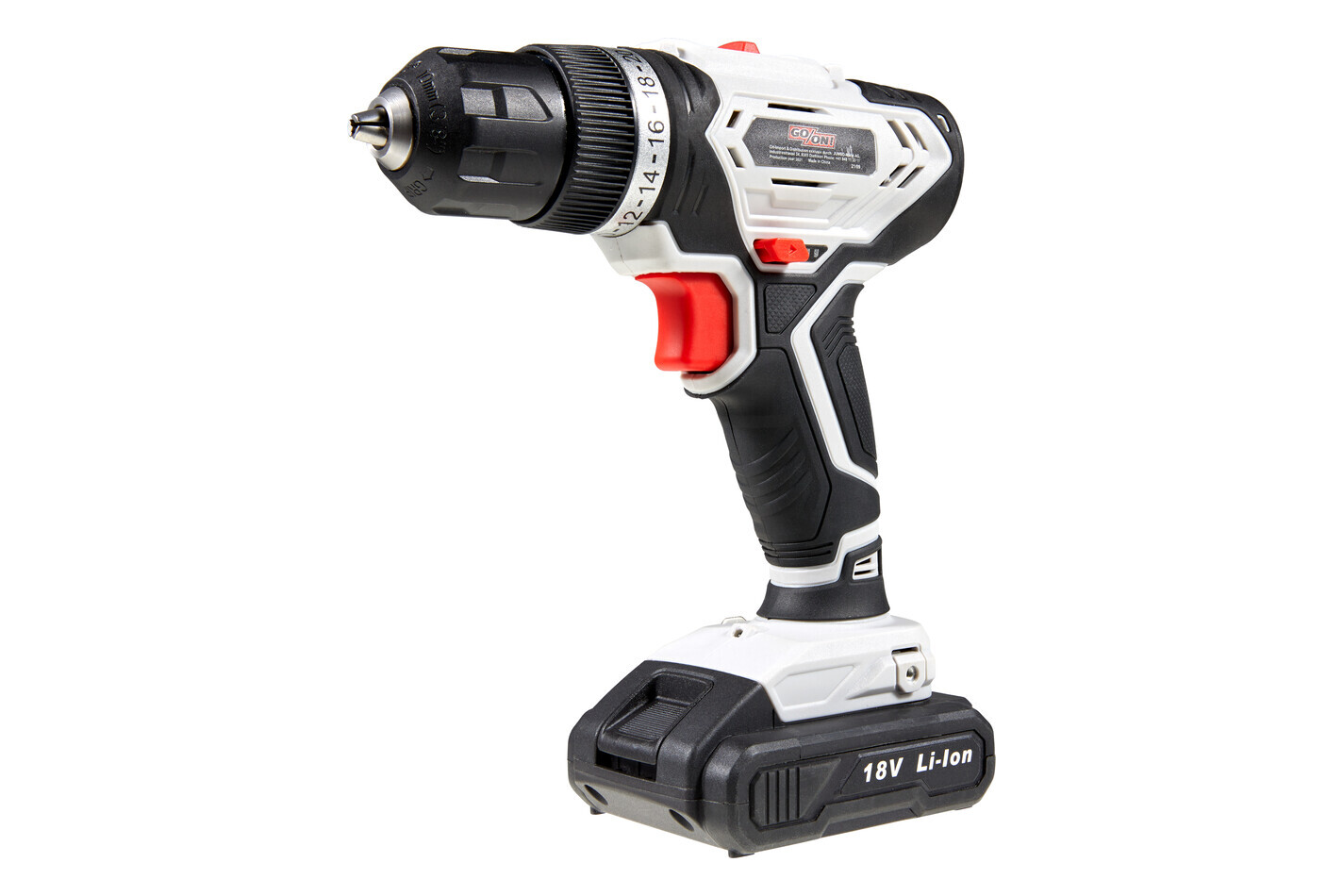 Go On Perceuse-visseuse à batterie Bg18 | 18 V | 1.5 Ah