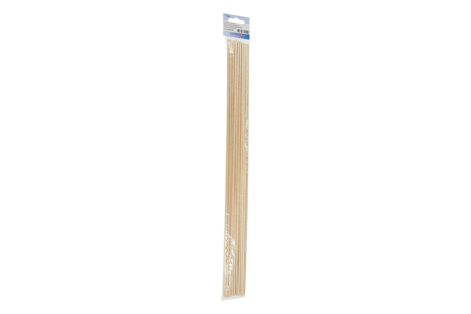 Glorex 80 Bâtonnets En Bois Naturel 15cm - Spatules Et Bâtonnets De Bricolage Non Laqués
