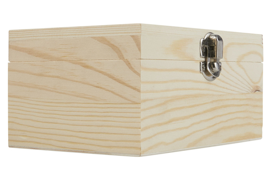 SCATOLA Bacheca 6 Scomparti Legno Vetro 20x15 Decoupage Contenitore Hobby Esposi 274464469468 3 - Foto 3