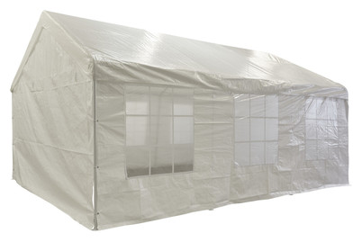 Home and More Partyzelt Lana Weiss | 4 × 6 m