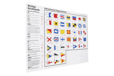 Image of Meister + Co Flaggentafeln Signalflaggen - 17 × 29 cm