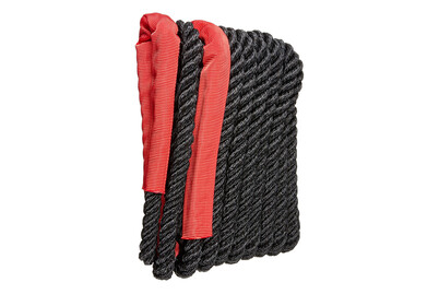 Festmacher con ammortizzatore di ritorno Rosso-Nero | ⌀ 16 mm × 10 m