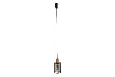 Rowa Pendellampe MAX Holz-Metall Schwarz | ⌀ 12 cm | 60 W Rowa Pendellampe MAX Holz-Metall Schwarz | ⌀ 12 cm | 60 W