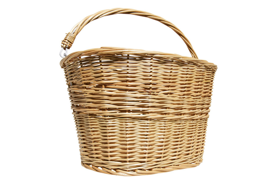 Cestino Per Bici In Vimini - Porta Oggetti Per Manubrio Anteriore, Ideale Per Animali E Shopping - Foto 3