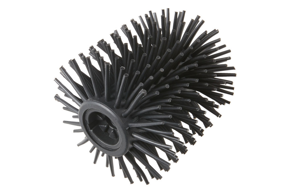 Wenko Spazzola di ricambio WC con maniglia silicone nero diámetro 8 cm - Scopino toilette di ricambio con ciuffo di riserva in silicone, Polipropilene, 8 x 35 x 8 cm, Nero Wenko Spazzola di ricambio WC con maniglia silicone nero diámetro 8 cm - Scopino toilette di ricambio con ciuffo di riserva in silicone, Polipropilene, 8 x 35 x 8 cm, Nero