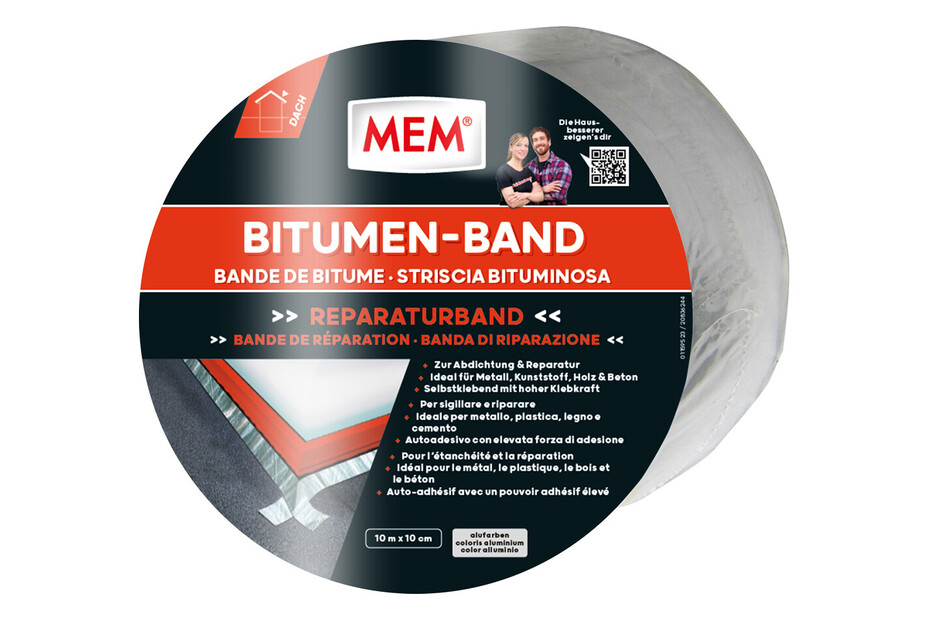 Nastro Bitumato Aluband 50mm - Rotolo 10m, Impermeabile, Per Riparazioni E Sigillature - Foto 6