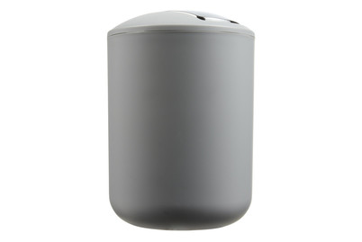 Wenko Pattumiera per cosmetici Brasil Grigio | 21 × 14 × 14 cm | 2 l