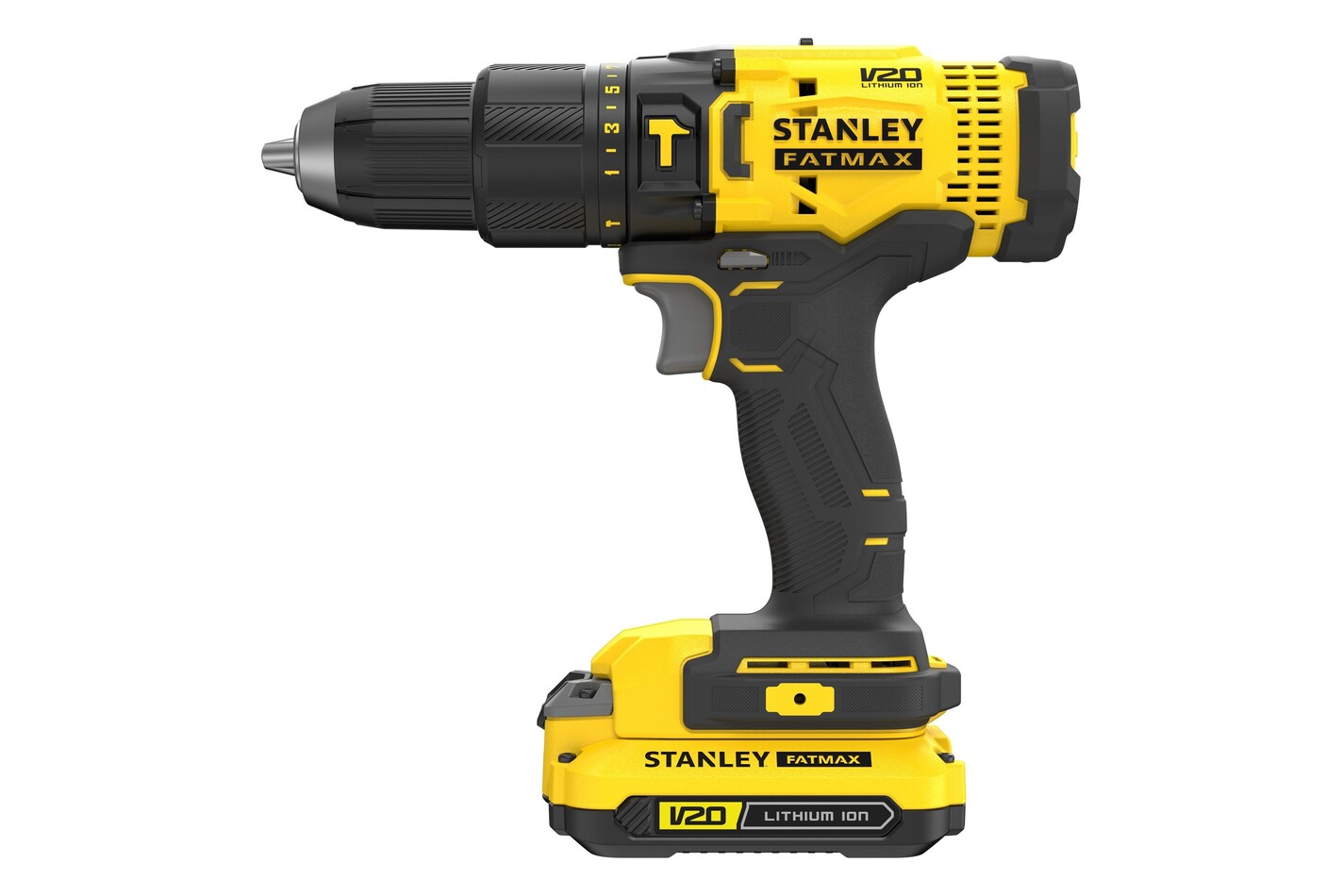 Stanley Fatmax Perceuse-visseuse à percussion sans fil avec 2 batteries 1.5Ah | 18V