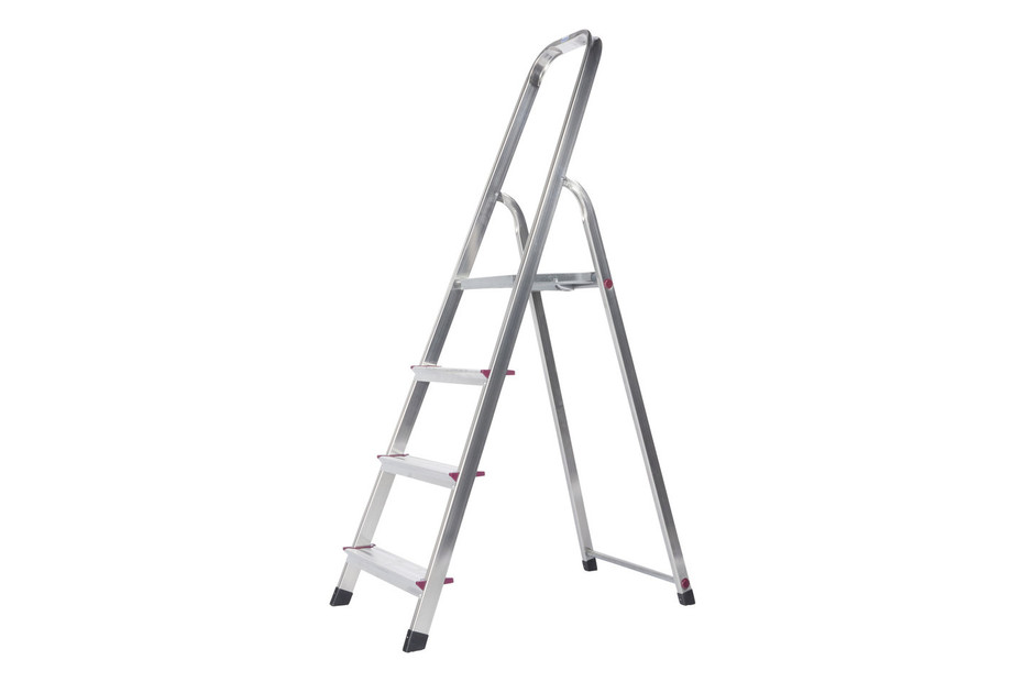 KULACO Scaletta Pieghevole A 3 Gradini, In Alluinio, Scala A Gradini - Foto 12