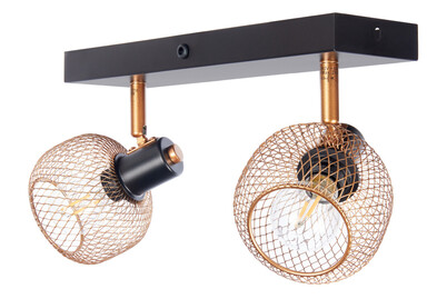 Deckenlampe Maren Schwarz-Gold Deckenlampe Maren Schwarz-Gold