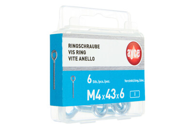 Ayce Ringschraube | M4 | 43 mm kaufen bei JUMBO