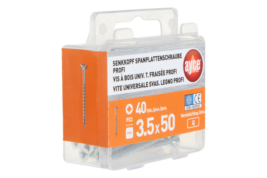 Viti A Bussola Elettriche Pro Elec - 3,5x50 Mm, Testa A Croce, Confezione Da 50 Pezzi - Foto 7