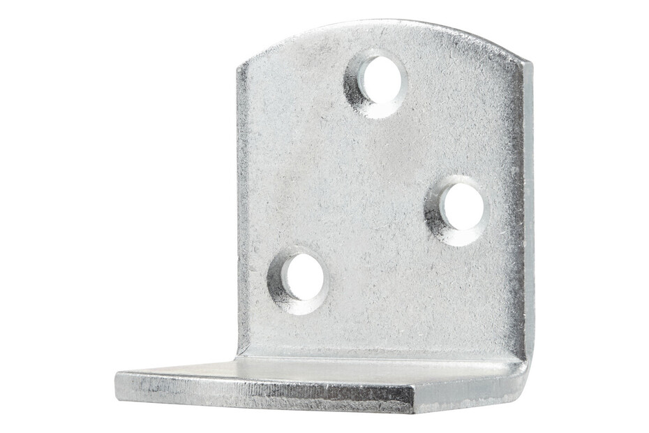 KOTARBAU® 100 connettori angolari 50 x 50 x 25 mm, in acciaio zincato, argento, angolo per carichi pesanti, angolo per mobili, lamiera angolare in KOTARBAU® 100 connettori angolari 50 x 50 x 25 mm, in acciaio zincato, argento, angolo per carichi pesanti, angolo per mobili, lamiera angolare in