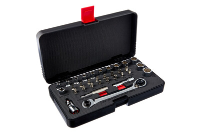 Image of Ayce Steckschlüsselsatz und Bit-Set | 33-teilig