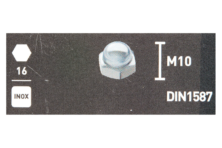 Dadi M10 In Acciaio Inox - 25 Pezzi Pronti All'Uso Per Fai Da Te E Riparazioni - Foto 8