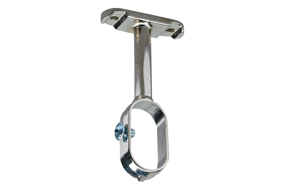 Supports De Tringle D'Armoire SOTECH 3 Paires - Ovales 30x15mm Chrome Poli Hauteur Réglable