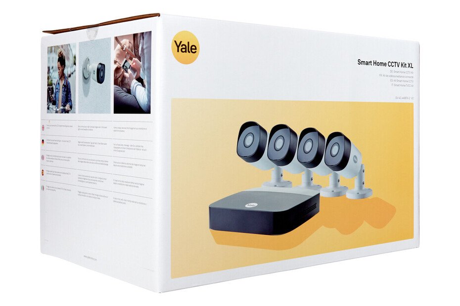 YALE Smart Home CCTV Kit XL Fiyat & Özellik YALE Smart Home CCTV Kit XL Fiyat & Özellik