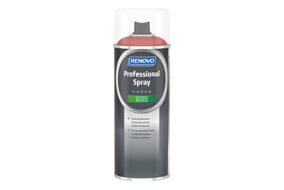 Renovo Professional Spray Rouge Trafic RAL 3020 Satiné | 0.4 l