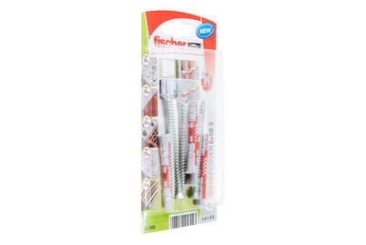 Fischer Nylondübel Duopower | ⌀ 6 mm | 4 Stück