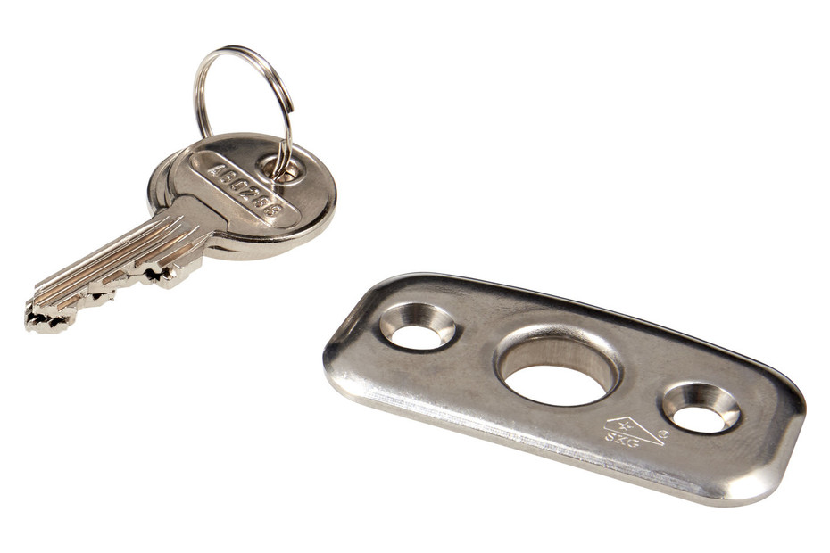 Serratura Incassata ABUS EFS65 Per Porte Tagliafuoco - Doppia Chiusura, 72mm, 24mm, Zincata - Foto 2